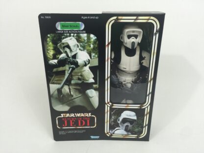 Custom Vintage Star Wars Return Of The Jedi 12" Biker Scout box + insert