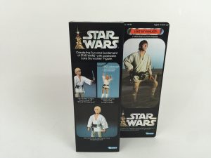 Replacement Vintage Star Wars 12" Luke Skywalker box + inserts