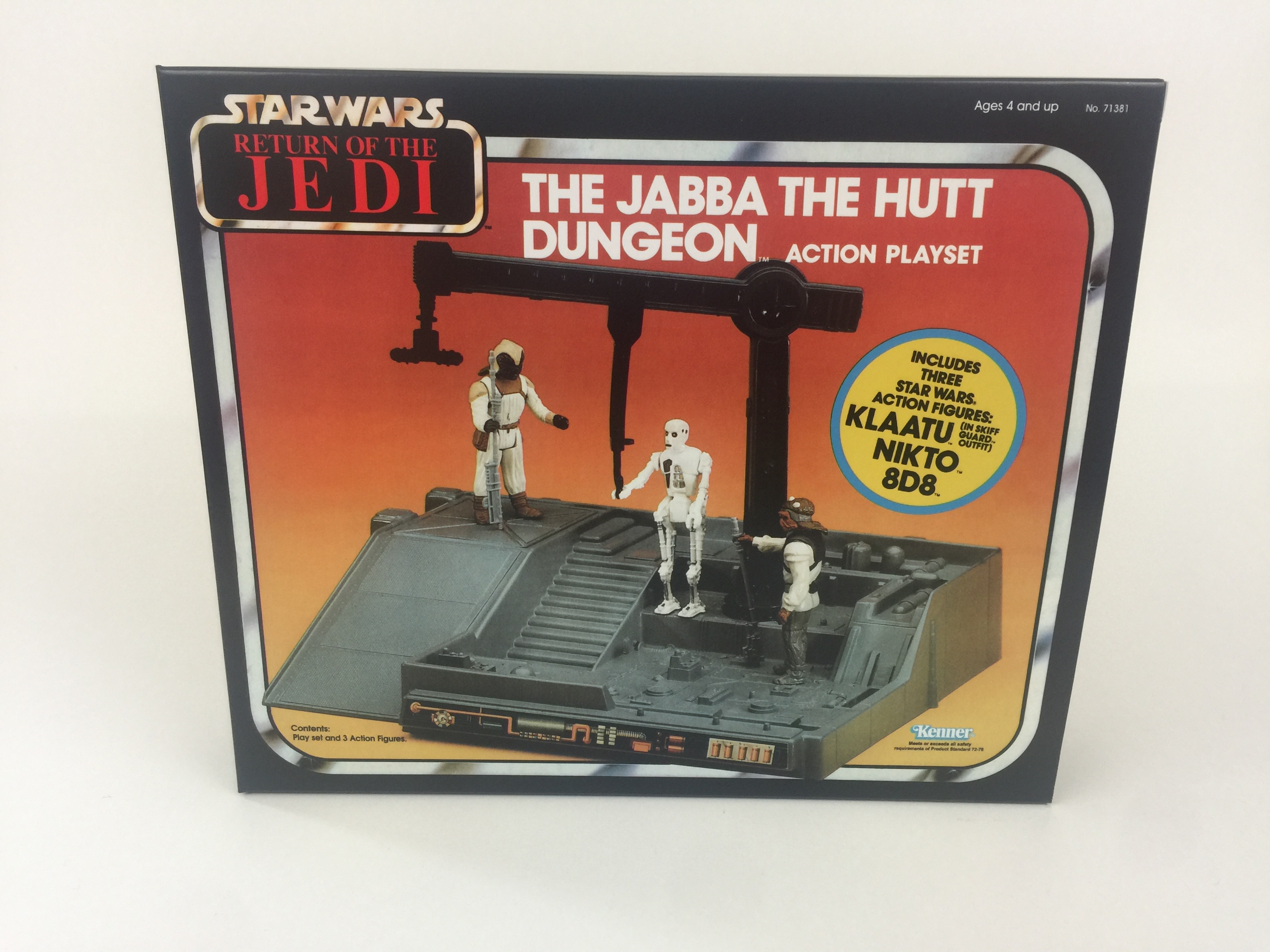Jedi Jabba Dungeon Playset red box 